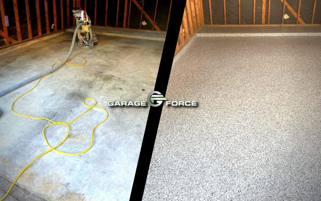 Wombat Full Chip Garage Floor Makeover