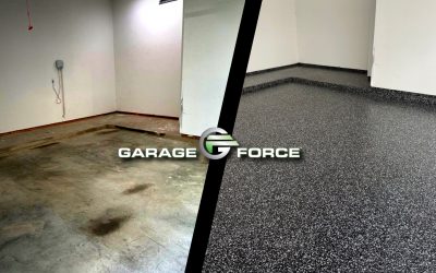 Spring Branch Garage Floor Makeover