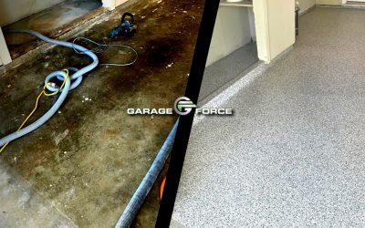 North Houston Garage Floor Makeover