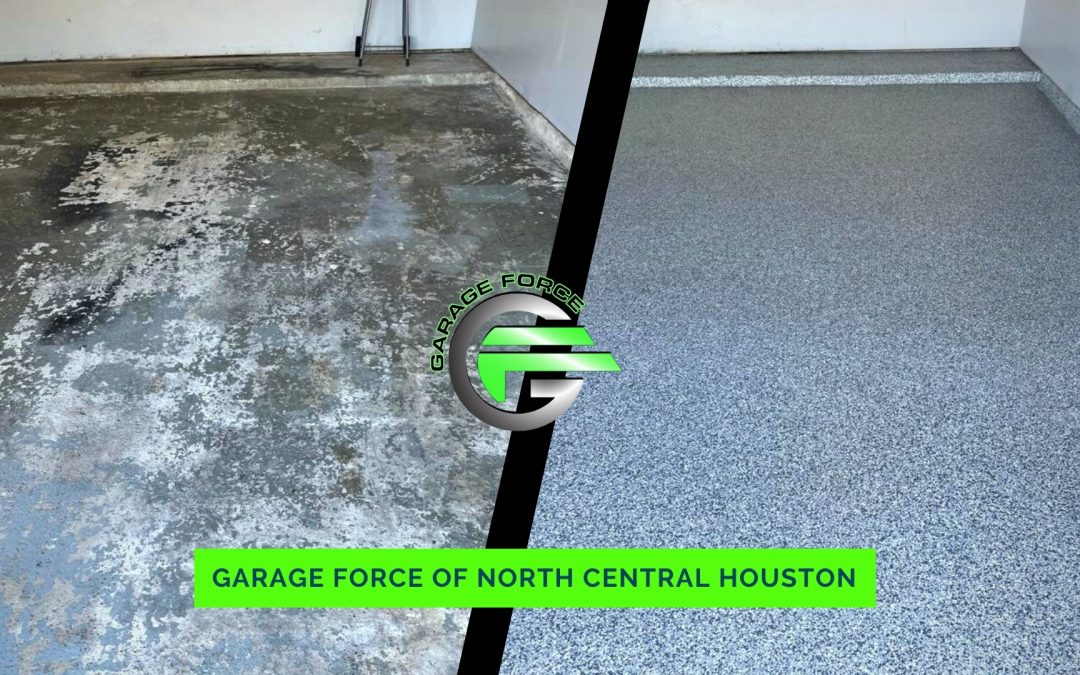 Before and After Garage Floor Makeover